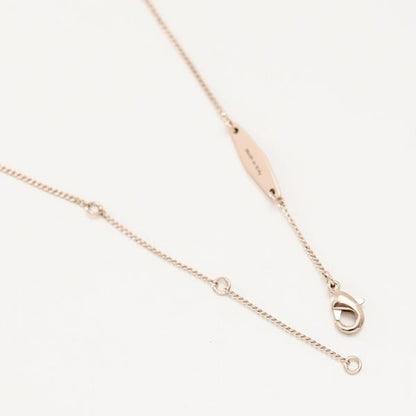 Max Mara マックスマーラ MGROSGRAIN Mグログレーン ラインストーン ネックレス