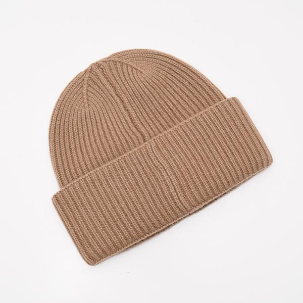 MMRETINA レティーナ リブニット カシミア ビーニー