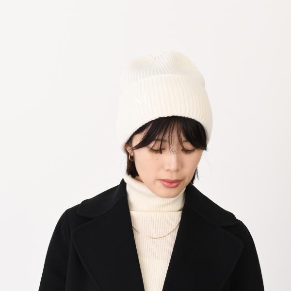 MMRETINA レティーナ リブニット カシミア ビーニー