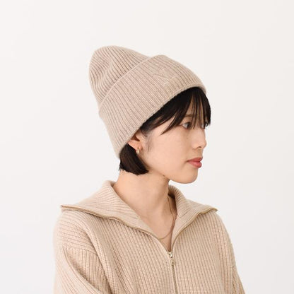 MMRETINA レティーナ リブニット カシミア ビーニー