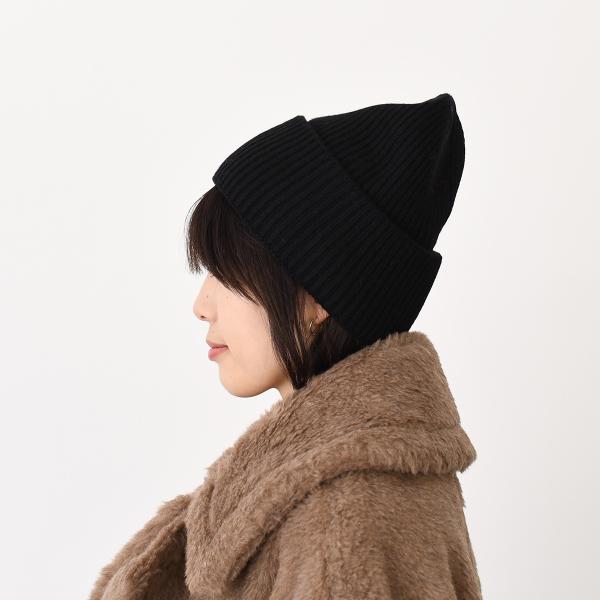 MMRETINA レティーナ リブニット カシミア ビーニー