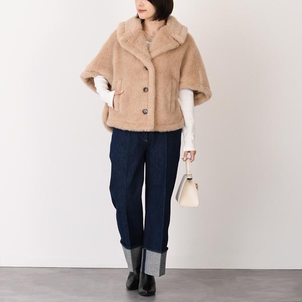 Max Mara 맥스말라 CORVINO1 코르비노 테디베어 케이프 