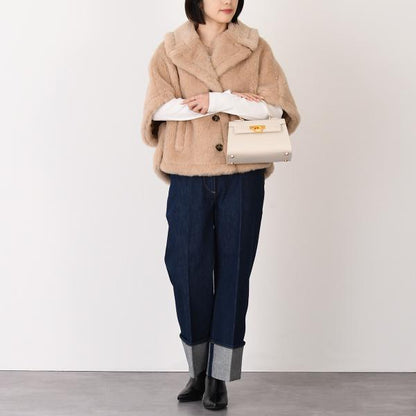 Max Mara 맥스말라 CORVINO1 코르비노 테디베어 케이프 