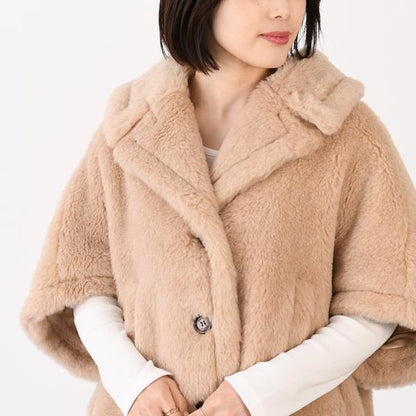 Max Mara 맥스말라 CORVINO1 코르비노 테디베어 케이프 