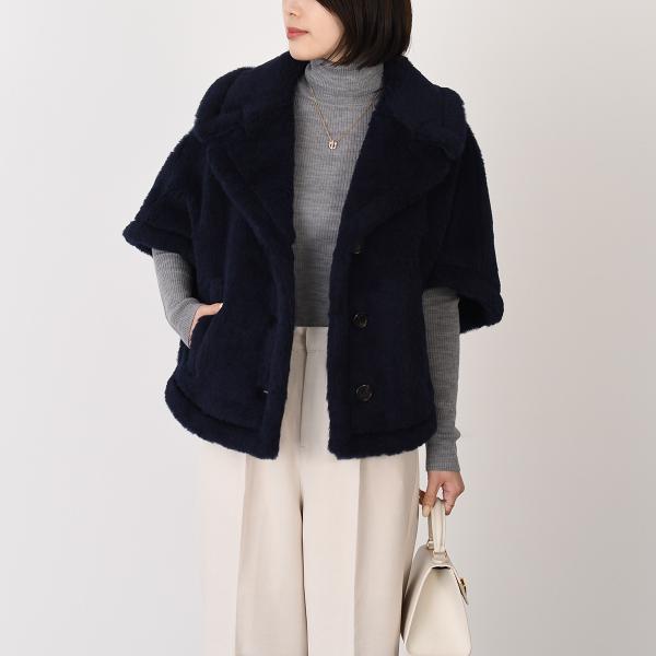 Max Mara 맥스말라 CORVINO1 코르비노 테디베어 케이프 