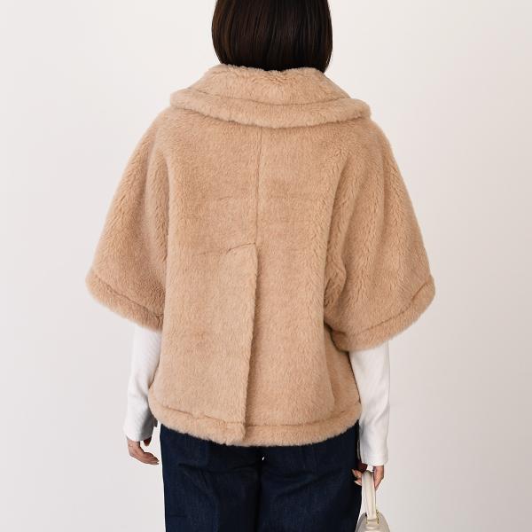 Max Mara 맥스말라 CORVINO1 코르비노 테디베어 케이프 