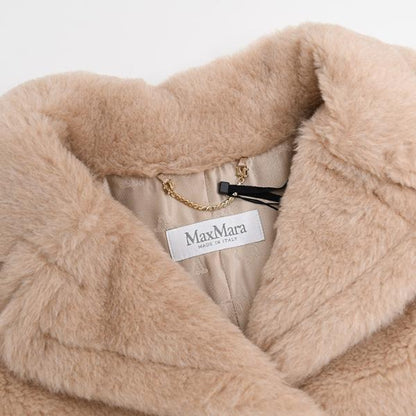 Max Mara 맥스말라 CORVINO1 코르비노 테디베어 케이프 