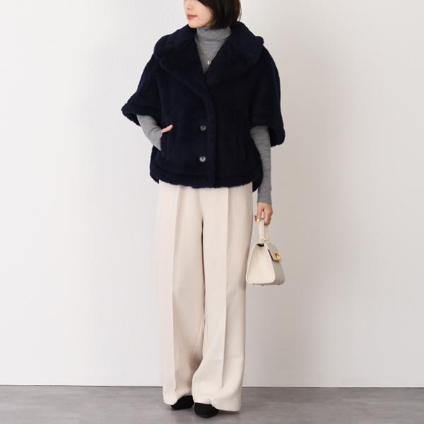 Max Mara 맥스말라 CORVINO1 코르비노 테디베어 케이프 