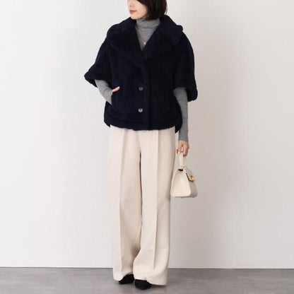 Max Mara 맥스말라 CORVINO1 코르비노 테디베어 케이프 