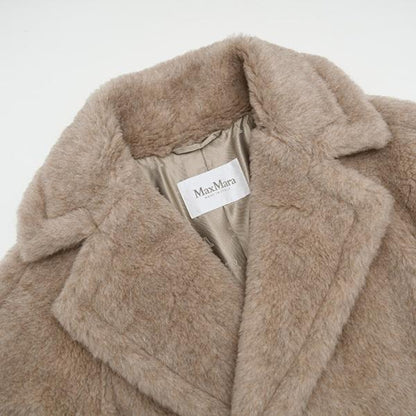 Max Mara CAMBUSA テディベア ショートケープ