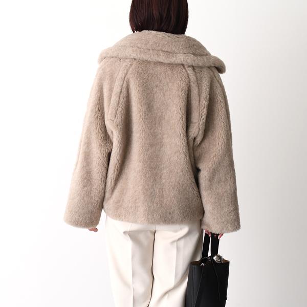 Max Mara CAMBUSA テディベア ショートケープ