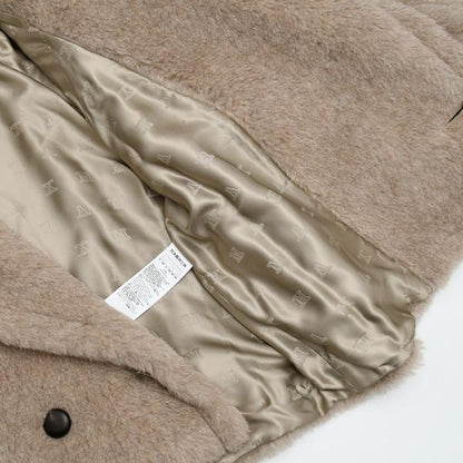Max Mara CAMBUSA テディベア ショートケープ