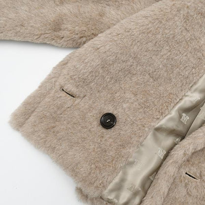 Max Mara CAMBUSA テディベア ショートケープ