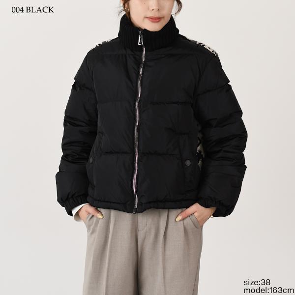 Weekend Max Mara NEUTRO ネウトロ ジャカード インサート ダウン ジャケット