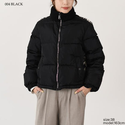 Weekend Max Mara NEUTRO ネウトロ ジャカード インサート ダウン ジャケット