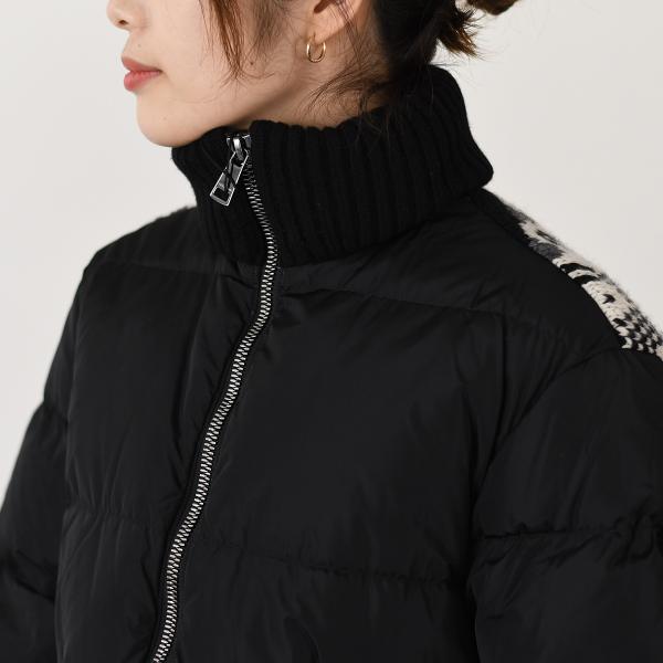 Weekend Max Mara NEUTRO ネウトロ ジャカード インサート ダウン ジャケット