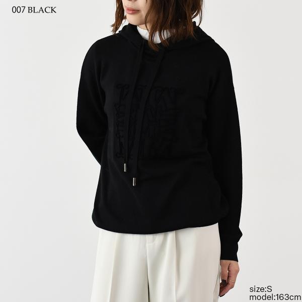 Max Mara PAMIR パミール ピュア ウール フーディ