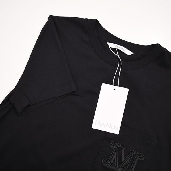 Max Mara PAPAIA1 ポケット付きコットンTシャツ
