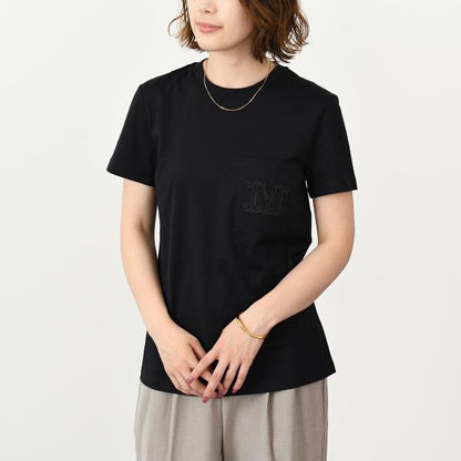 Max Mara PAPAIA1 pocket cotton T-shirt 