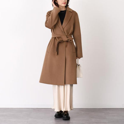 S Max Mara エス マックスマーラ PARK ウールミディコート