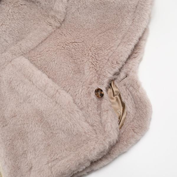 Max Mara マックスマーラ PETALO1 アルパカウール テディ ボクシーケープ