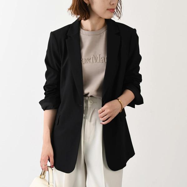 Max Mara マックスマーラ PETER ペーター テクニカル ウール ジャージー Tシャツ