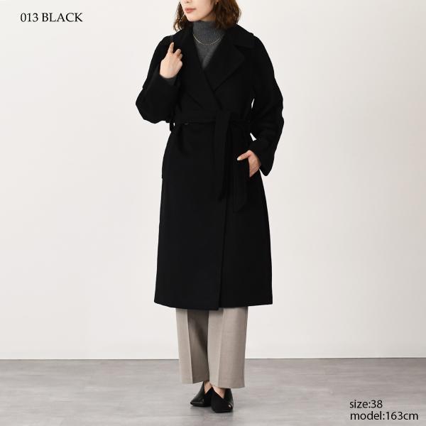 Weekend Max Mara RESINA レジナ ウール ブロード ダブルブレスト コート