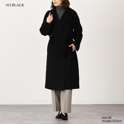 Weekend Max Mara RESINA レジナ ウール ブロード ダブルブレスト コート