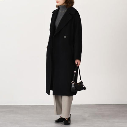 Weekend Max Mara RESINA レジナ ウール ブロード ダブルブレスト コート