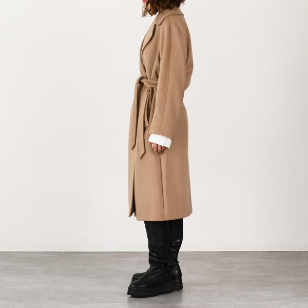 Weekend Max Mara RESINA レジナ ウール ブロード ダブルブレスト コート