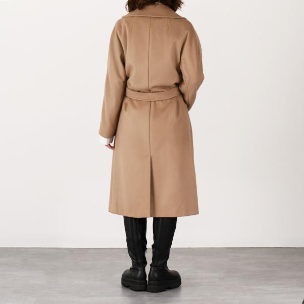Weekend Max Mara RESINA レジナ ウール ブロード ダブルブレスト コート