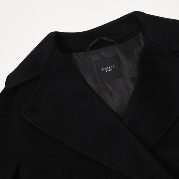 Weekend Max Mara RESINA レジナ ウール ブロード ダブルブレスト コート