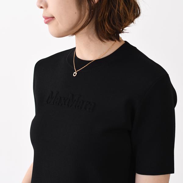 Max Mara SEGALE Viscose Short Sleeve Knit 