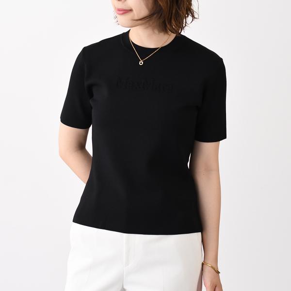 Max Mara SEGALE Viscose Short Sleeve Knit 