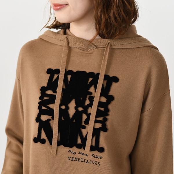 Max Mara SFINGE スフィンジェ ピュア ウール フーディー