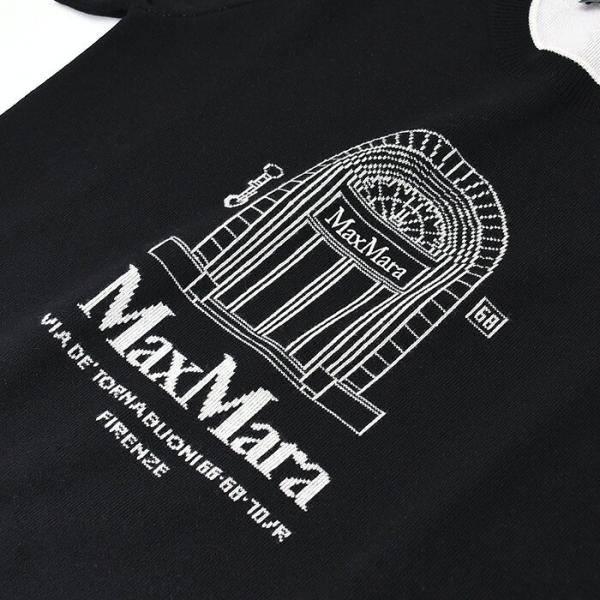 S Max Mara EUFORIA ウール半袖トップス