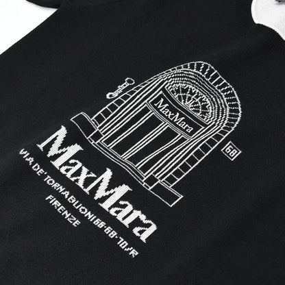 S Max Mara EUFORIA ウール半袖トップス
