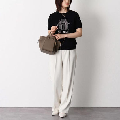 S Max Mara EUFORIA ウール半袖トップス