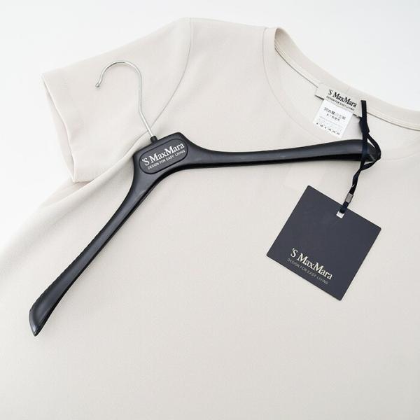 S Max Mara REBECCA レベッカ トリアセテート バックサテン Tシャツ