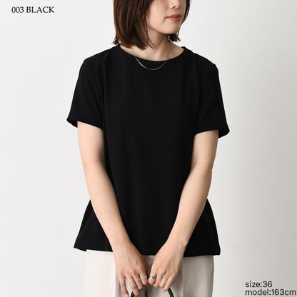 S Max Mara REBECCA レベッカ トリアセテート バックサテン Tシャツ