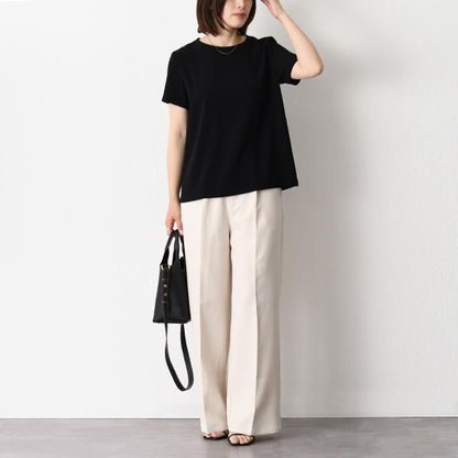 S Max Mara REBECCA レベッカ トリアセテート バックサテン Tシャツ