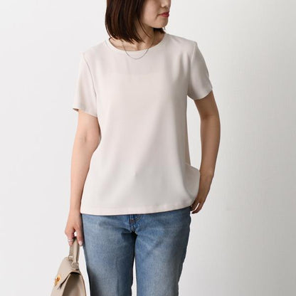 S Max Mara REBECCA レベッカ トリアセテート バックサテン Tシャツ