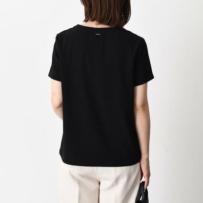S Max Mara REBECCA レベッカ トリアセテート バックサテン Tシャツ