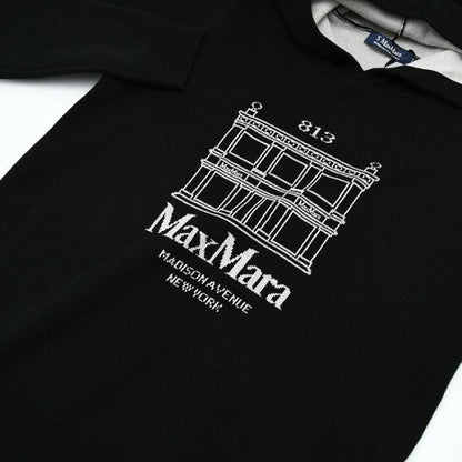 S Max Mara ULTIMO ウールニットフーディー