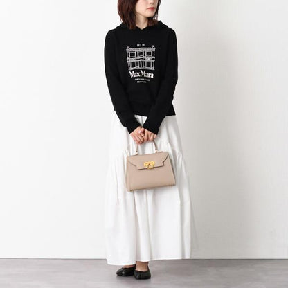 S Max Mara ULTIMO ウールニットフーディー