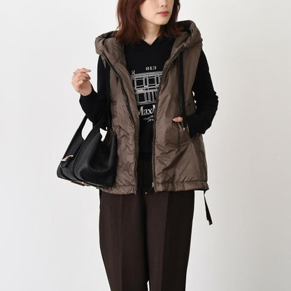 S Max Mara ULTIMO ウールニットフーディー