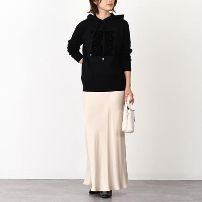 Max Mara TADDEO wool knit hoodie 