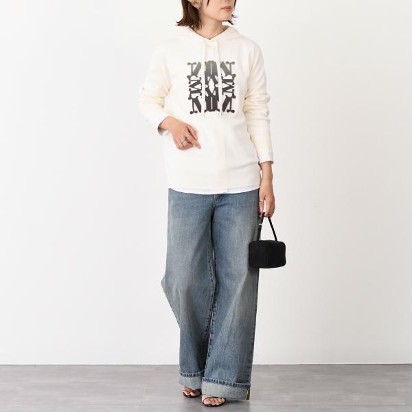 Max Mara TADDEO wool knit hoodie 