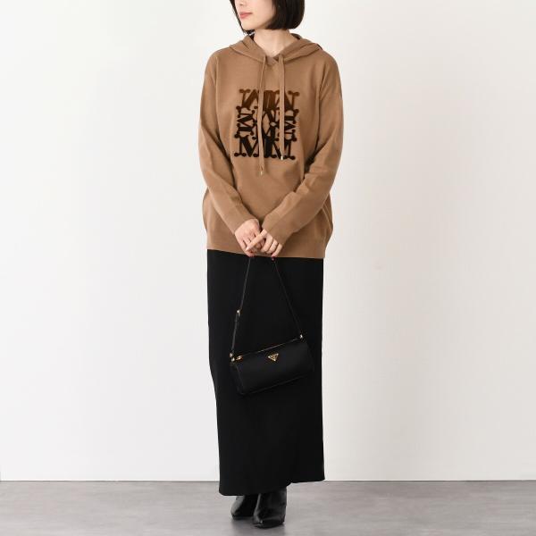 Max Mara TADDEO wool knit hoodie 
