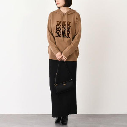 Max Mara TADDEO wool knit hoodie 